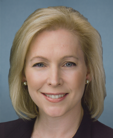 Kirsten E. Gillibrand, Democratic, U.S. Senator from New York