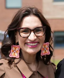 Peggy Flanagan, Democratic Farmer Labor candidate for U.S. Senate, Minnesota
